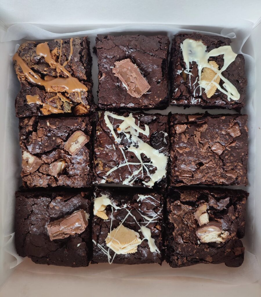 Mix box of brownies